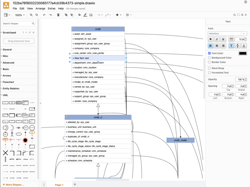 Open diagram in DrawIO and design and plan customization in a professional way